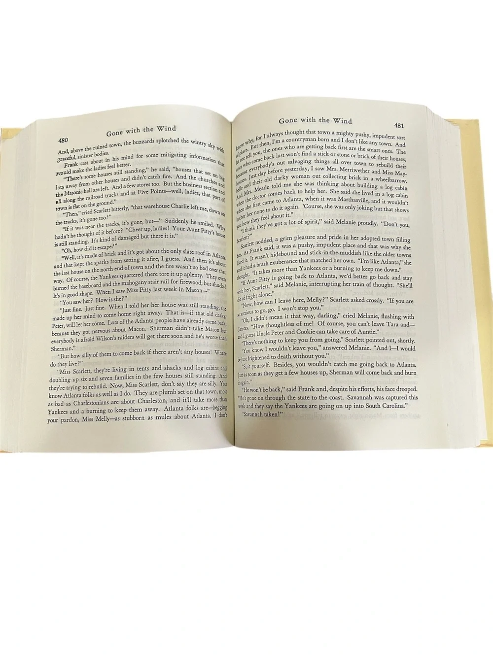 Gone with the Wind Hardcover Margaret Mitchell Book Novel